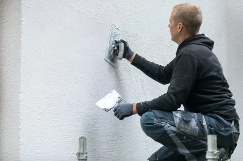 Stucco exterior by Kent Greenwood Plastering